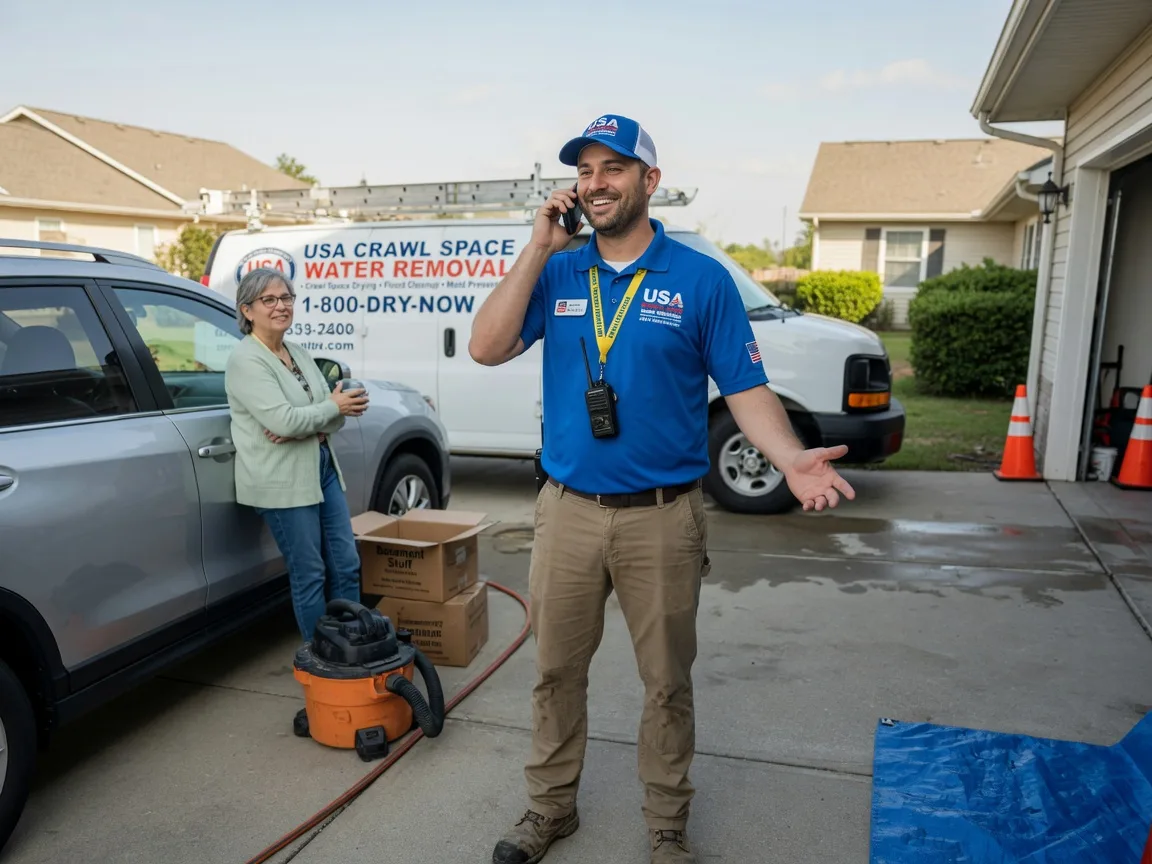 Crawl Space Water Removal Glen Hope, PA FAQs